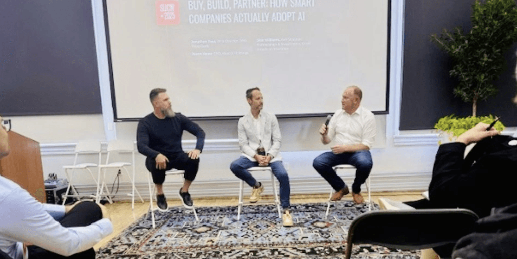 Enterprise AI leaders discussing how companies move practical work into production