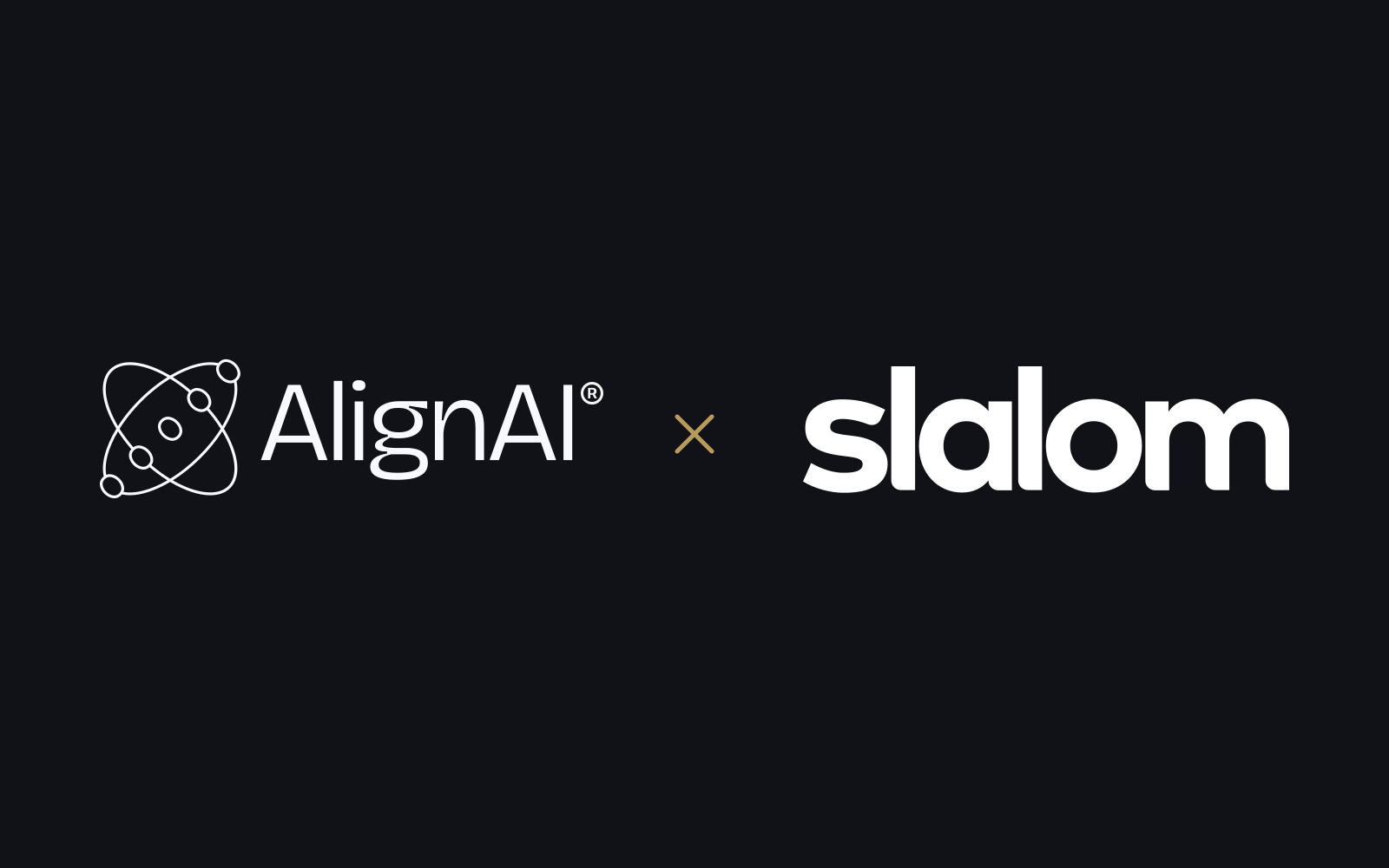 AlignAI and Slalom logos for the AI CoE Collective
